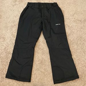 Women’s black ski pants